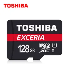 Оригинальные TOSHIBA EXCERIA U1/U3 карты памяти Micro SD карты 16 ГБ 32 ГБ 64 ГБ 128 Гб класс 10 Microsd TF карта UHS1 флеш-накопитель