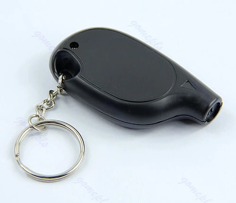 Mini Applied Keychain LCD Digital Tire Tyre Air Pressure Gauge Fr Car Motorcycle