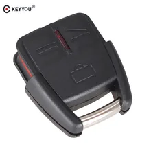 KEYYOU 3 кнопки дистанционного ключа оболочки чехол Брелок для Vauxhall Opel Omega Signum Vectra