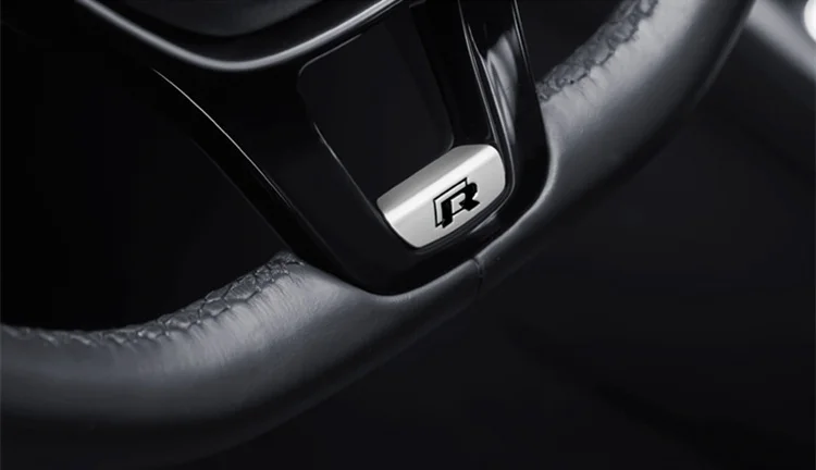 Накладка на руль наклейка декоративная рамка для автомобиля 2016 2017 2018 Volkswagen VW Tiguan