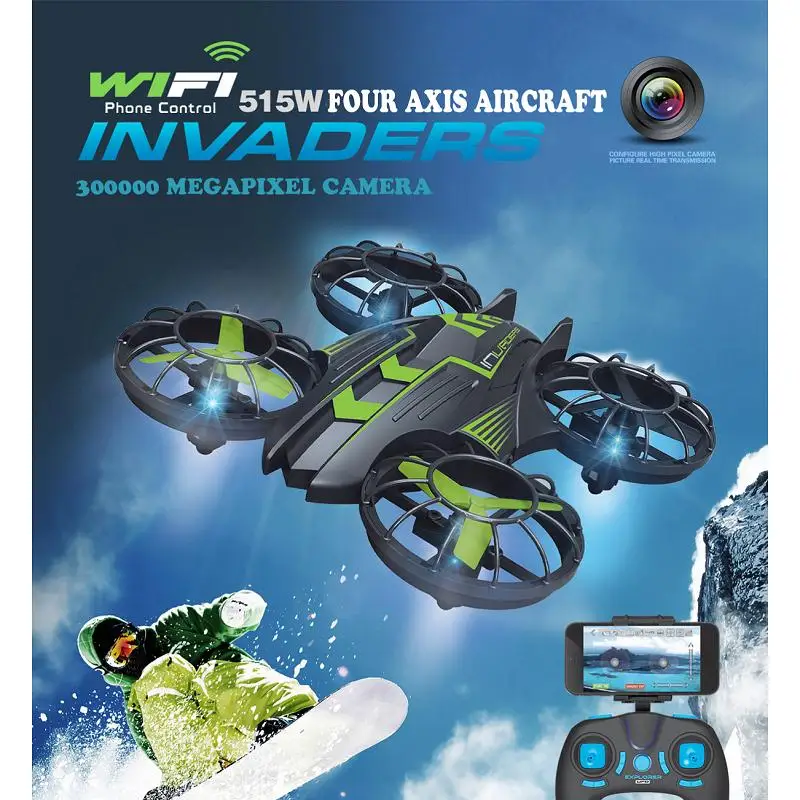 Buy Cheap JXD 515W 515V Remote Control Drone Wifi FPV RC Helicopter HD Camera Video Quadcopter Drone Aircraft Air Plan Toys Children Gift