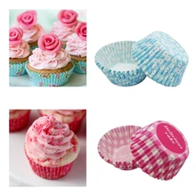 Хорошее 100 шт./лот инструменты для приготовления пищи жиронепроницаемые бумажные чашки для торта вкладыши для выпечки чашки для кексов кухонные капкейки формы для торта
