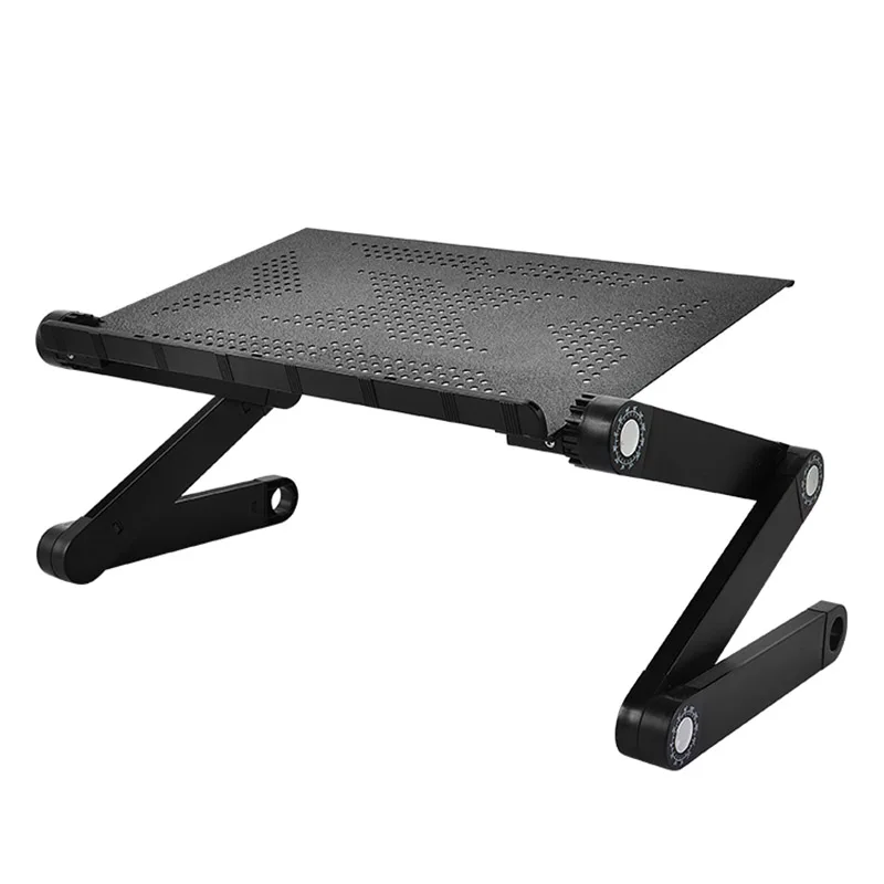 Portable 360 Degree Adjustable Computer Desk Foldable Laptop Notebook Lap PC Folding Desk Table Vented Stand Bed Tray Black Portable 360 Degree Adjustable Computer Desk Foldable Laptop Notebook Lap PC Folding Desk Table Vented Stand Bed Tray Black