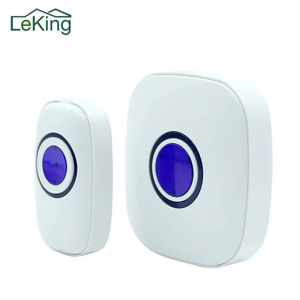 Waterproof Wireless Doorbell 38 Rings Door Chime Remote Digital Door Bell Waterproof Wireless Doorbell 38 Rings Door Chime Remote Digital Door Bell