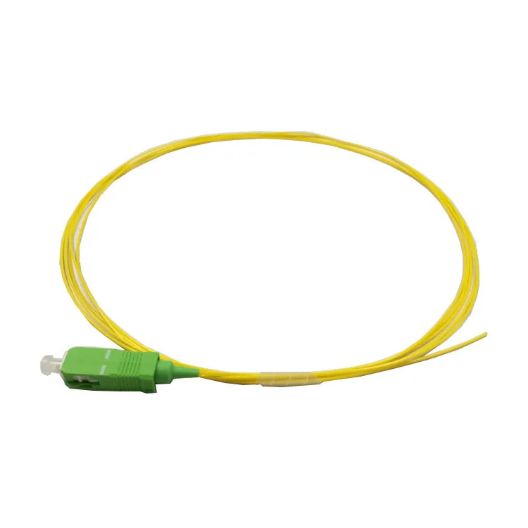 

50pcs/lot Singlemode Simplex PVC 0.9mm 1.5 Meter SC/APC Fiber Optic Pigtail SC/APC Pigtail