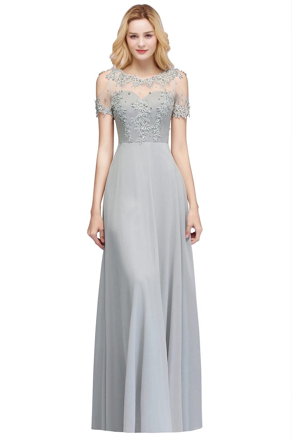 Бордовое темно-синее шифоновое длинное платье подружки невесты с глубоким декольте Аппликация Свадебные вечерние платья для гостей vestido madrinha