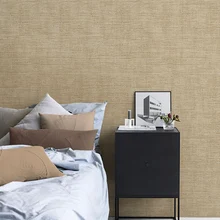 PAYSOTA New Chinese Brown Plain Color Non-woven Wallpaper Modern Simple Living Room Bedroom TV Wall Background Wall Paper Roll paysota 3d modern simple geometric graphics non woven wall paper cloth deerskin velvet bedroom tv wall paper roll