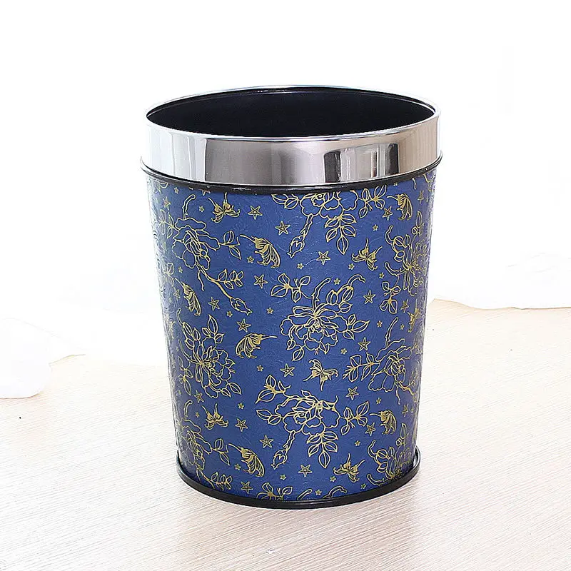 European Creative Waste Bin for Household, Bedroom, Kitchen, and Office - Paper Basket