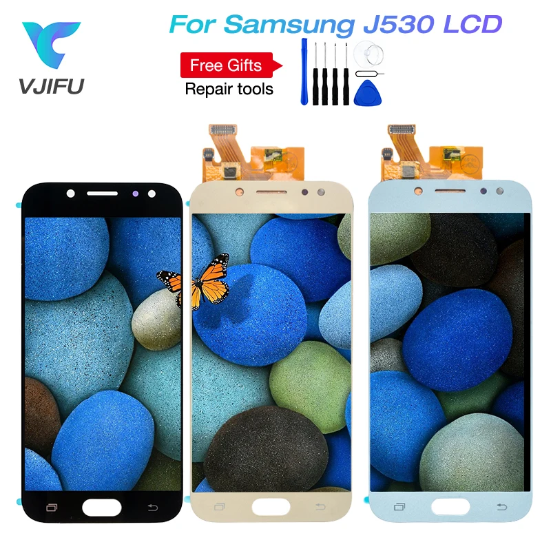 

10PCS J530 LCD For SAMSUNG GALAXY j5 2017 J530 LCD J530F SM-J530F LCD Display Digitizer touch Screen For Samsung j5 2017 lcd