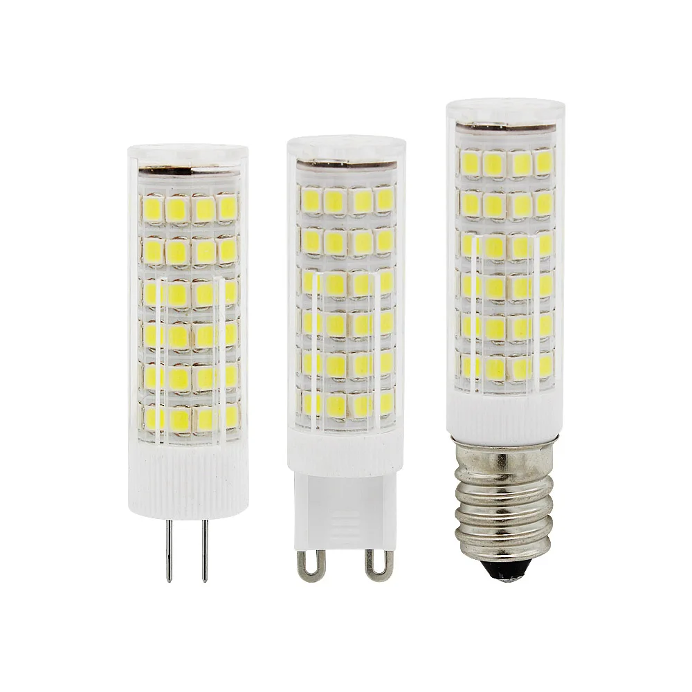 10 Pcs E14 G4 G9 LED Light 220V 230V 3W 5W 7W 33 51 75LEDs Corn Bulb