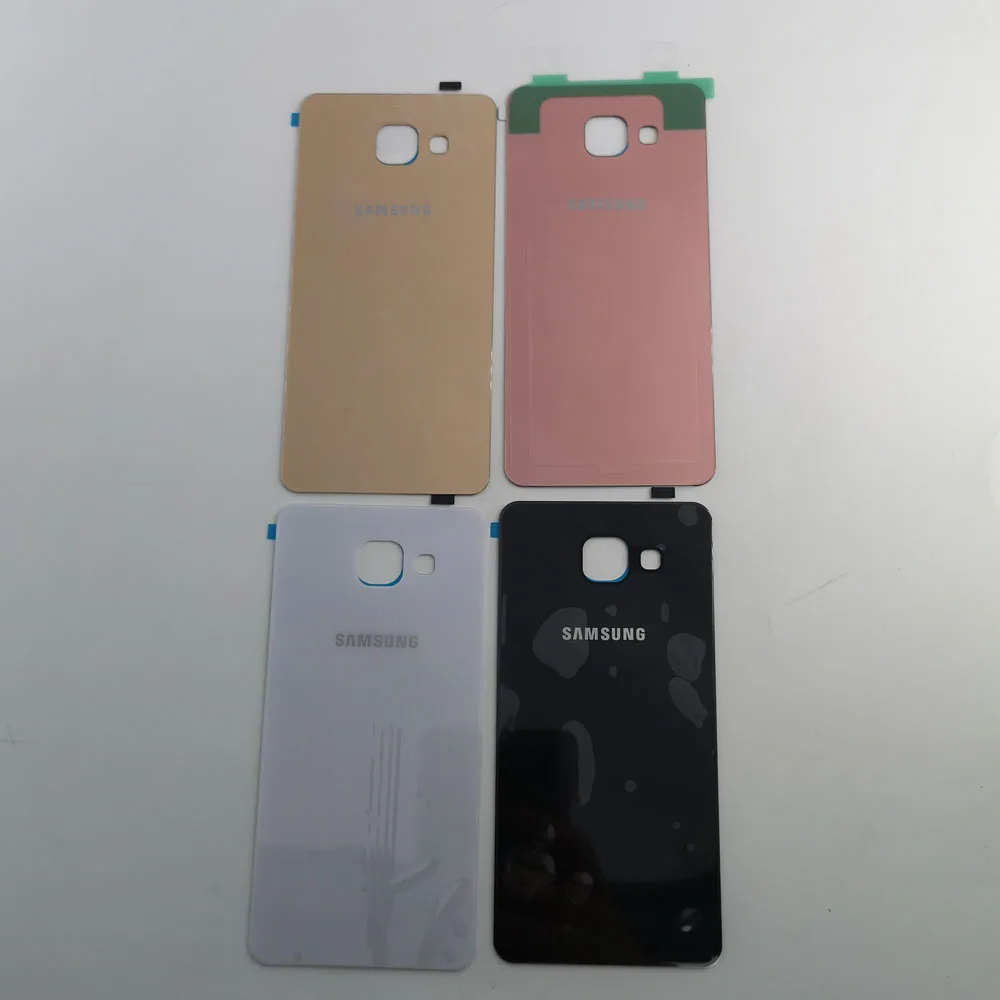 

for SAMSUNG Galaxy A5 A51 A5100 A510F Back Battery Cover Door Rear 3D Glass Housing Case Replacement + Adhesive Sticker