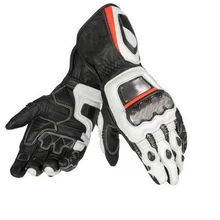 Мотоциклетные кожаные гоночные мужские длинные перчатки для мотокросса для езды по бездорожью полностью металлические перчатки Dain D1