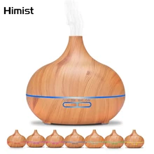 300ml Home Air Humidifier Essential Oil Diffuser Aromatherapy Electric Aroma Diffuser LED Light Ultrasonic Mist Maker Purifier 300ml ultrasonic air humidifier aroma essential oil diffuser electric mist maker aromatherapy diffuser humidifier 7 color led
