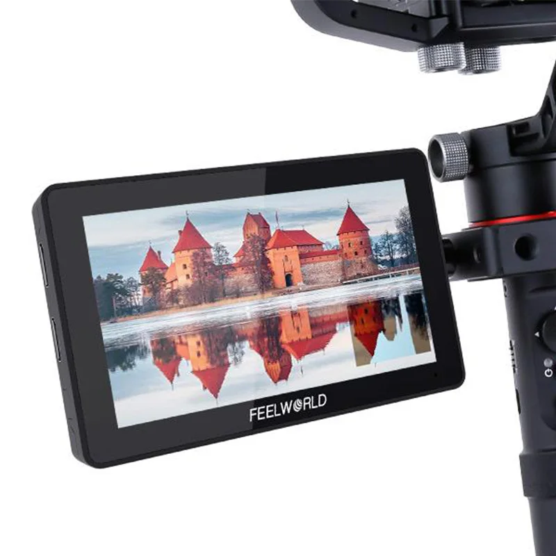 FEELWORLD F6 PLUS V2 Touch Screen Monitor 6 inch on Camera DSLR Field Monitor 3D LUT 1920x1080 4K Video Camera