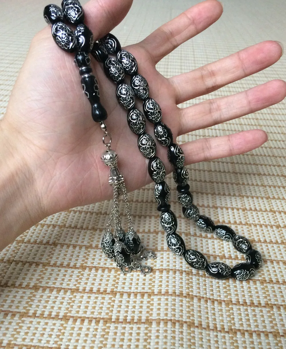 Мусульманский подарок 33 tasbih misbaha tasbeeh masbaha tesbih Молитвенные Четки из бусин ислам