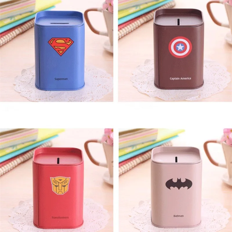 

Creative Heroes Union Theme Money Box Piggy Bank Saving Coin Storage Box