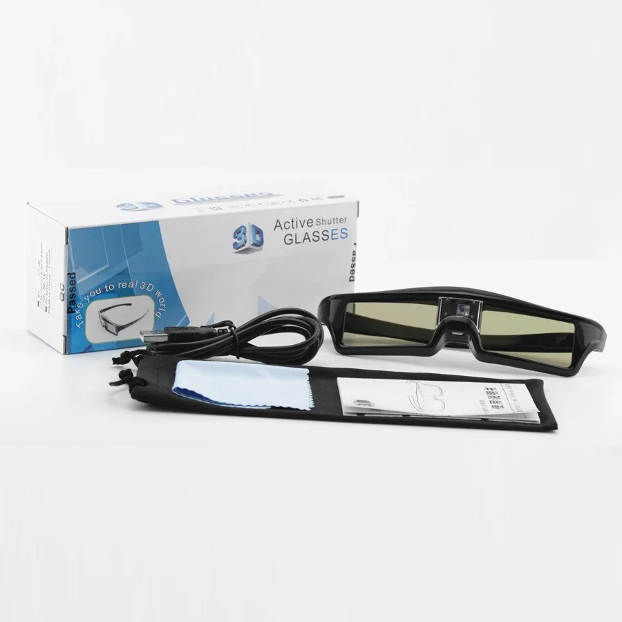 High Quality 3D Shutter Glasses Active For Xgimi Coolux Jmgo Projector Universal Beamers Wide Angle chargeable | Электроника