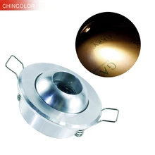 6 шт./лот, Светодиодный точечный светильник, светодиодный потолочный светильник, мини Точечный светильник, лампа для шкафа, 1 Вт, 3 Вт, серебристый корпус, AC110V, 220 В, 7 цветов на выбор, JQ