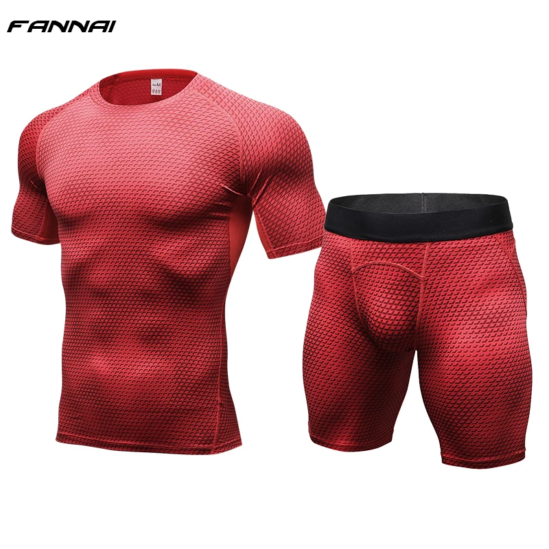 

2 Pcs Body Shaper Vest Men Compression T shirt Sweat Suits for Weight Loss Waist Trainer Hot Shapers Waist Trainer Corset 2019