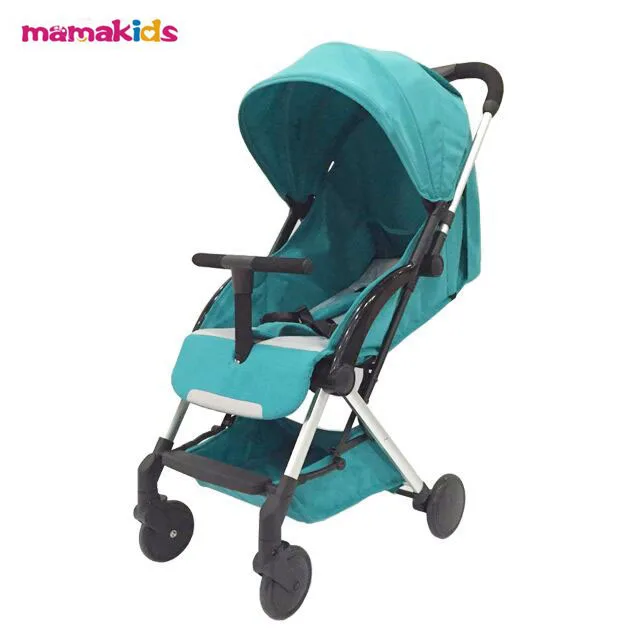 Portable Four Wheels Baby Stroller Lightweight Small Umbrella Car High Landscape Lie Flat Baby Pram Travel Folding Baby Carriage