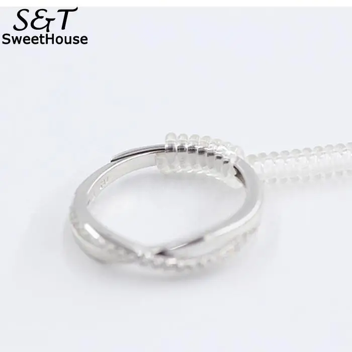 

Durable Portable Transparent Ring Size Adjuster 1g Ring 9-10cm/3.5-3.9inch Resizing Tool