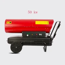 Fuel-Oil-Heater-50kw with Dual-Display-Screen WX-50A Hot-Air-Stove Power Industrial Large