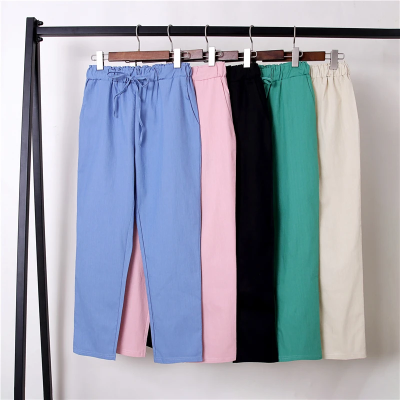 plus size cotton lounge pants