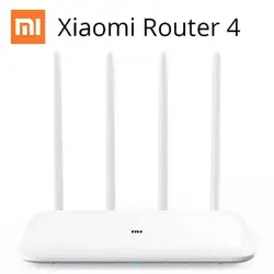 Xiao mi Wi-Fi роутер 4 Wi Fi Ретранслятор Dual Band Dual Core 1167 Мбит/с 2,4 г 5 ГГц 802.11ac четыре антенны приложение управление беспроводной маршрутизаторы