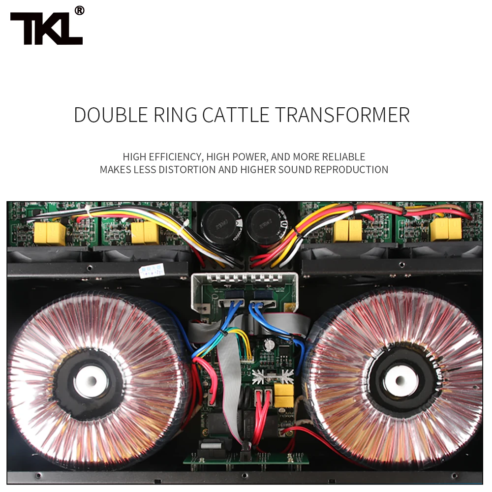 TKL 8ohm 1000W * 4 PX4100 four-channel power
