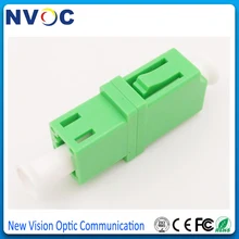 50 шт./лот LC/APC Одномодовый симплексный волоконно-оптический адаптер фланцевый LC-LC разъем, LC APC SM, SX, волоконно-оптический соединитель