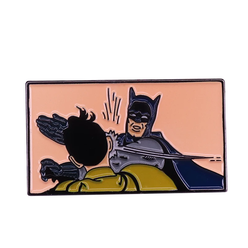 Значок Бэтмена с отворотом, Adam West battle, DC Comics, Супергерой, фанаты, дополнительный поп-аксессуар