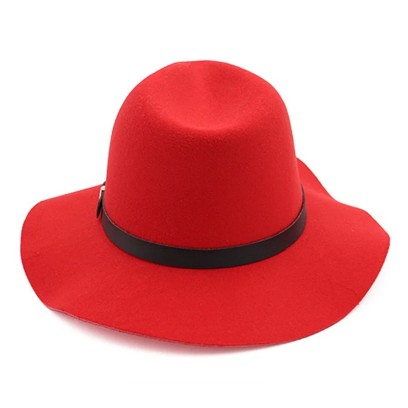 

2017 New Fashion Men Fedoras Women's Fashion Jazz Hat Summer Spring Black Woolen Blend Cap Outdoor Casual Hat