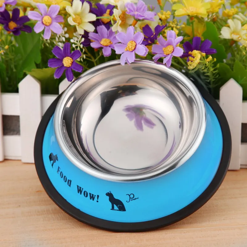 Миски для собак, миски для воды, фонтан для питья на открытом воздухе, миска для собак - Цвет: Blue