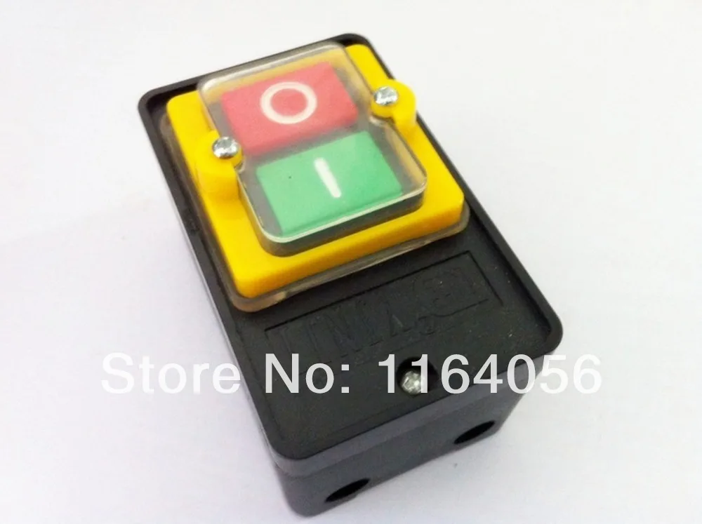 5Pcs AC 440V 6 Screw Terminals Start Stop Push Button Switch kao 5hin