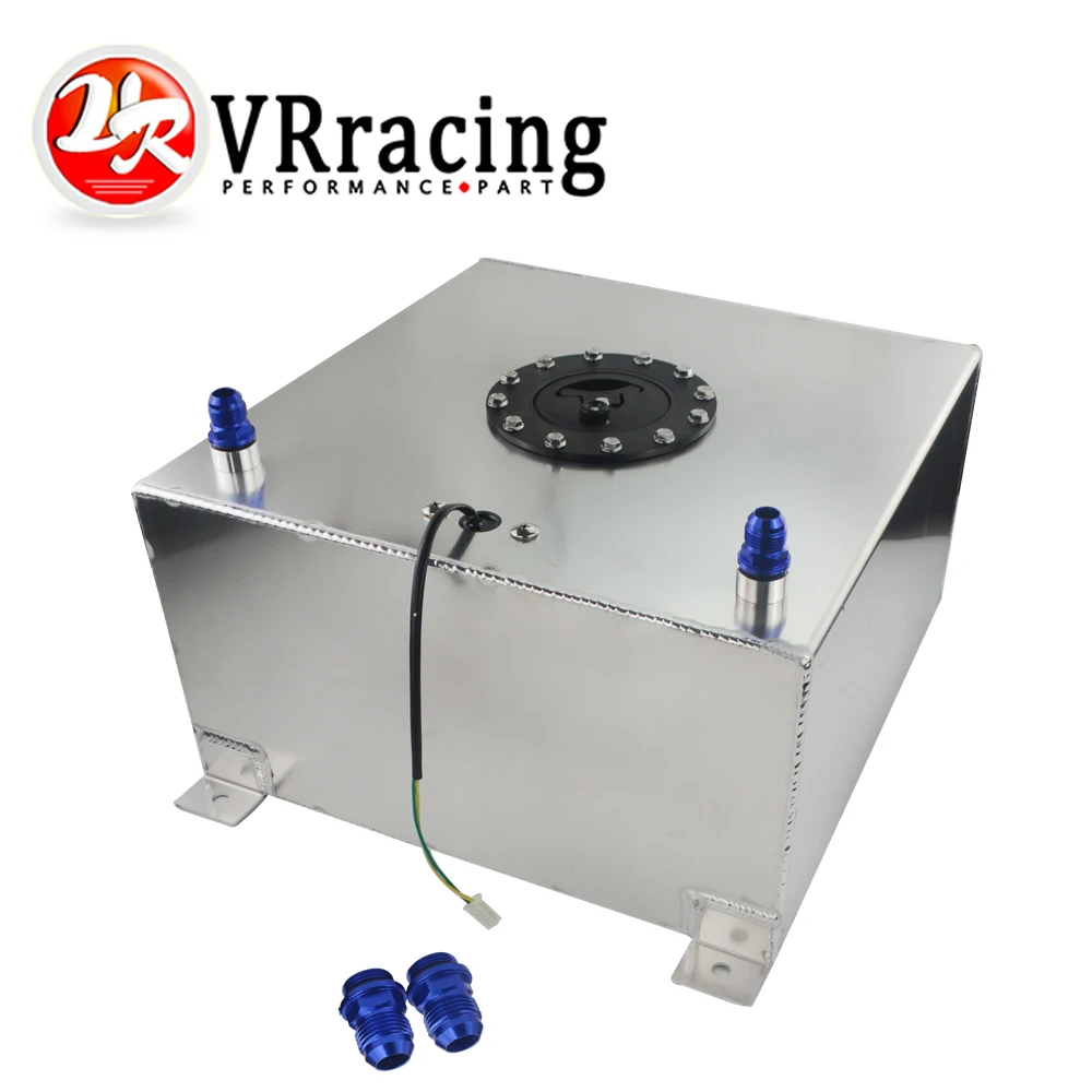 VR - 20 Gallon 40L Aluminum Race Drift Fuel Cell Tank With Level Sender Foam Surge VR-TK40 | Автомобили и мотоциклы