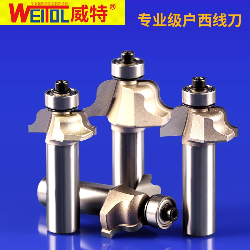 Weitol 1 pcs Woodworking Trimming machine bit door flower cabinet milling cutter Roman Ogee Bit cnc engraving for wood | Инструменты