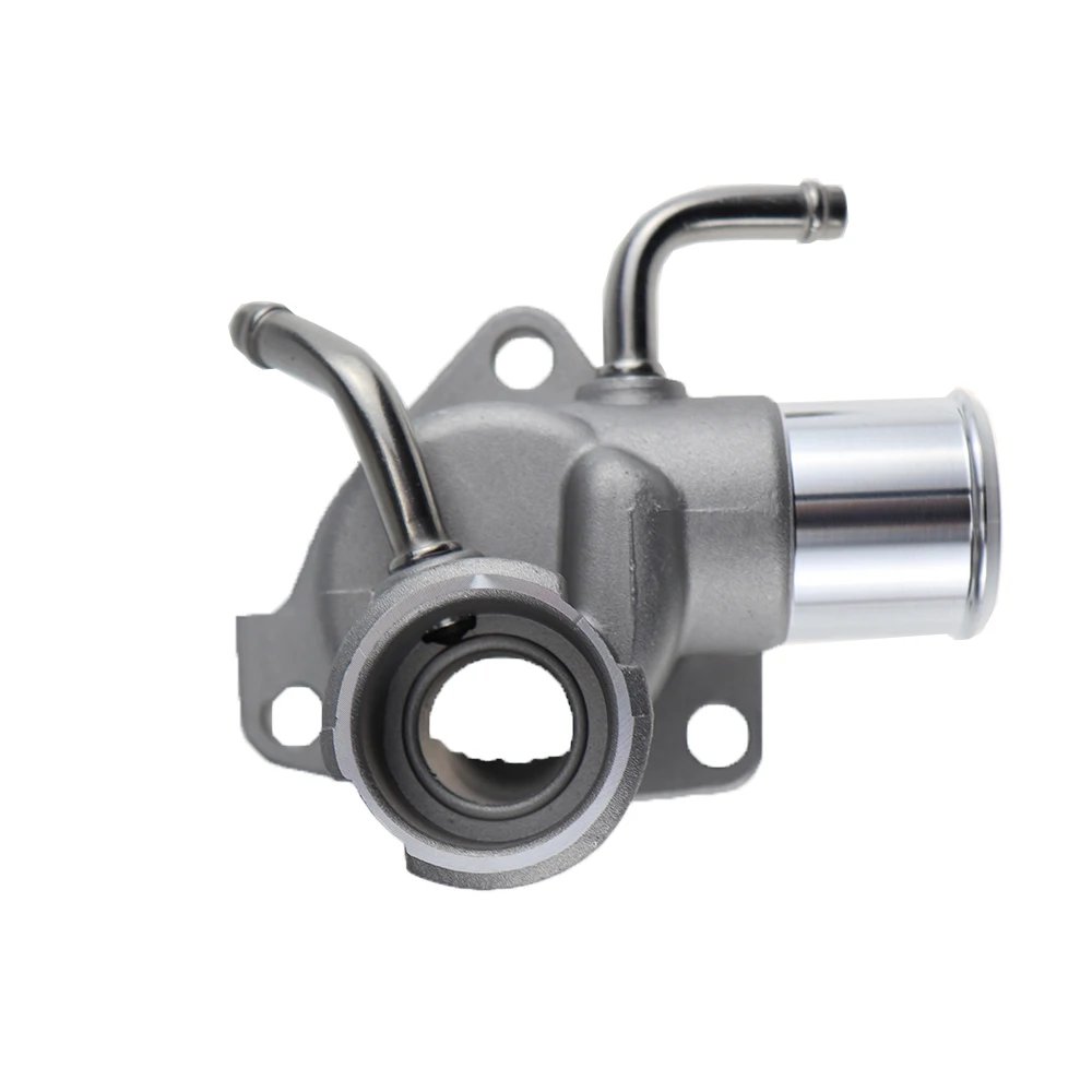 1633154111 Aluminum Radiator Filler Neck Cooling Thermostat Housing Cover /Water Outlet Fit for Toyota Hiace 16331-54111 thermostat housing cover flange engine cooling kit water outlet