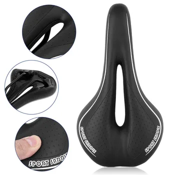 

High Quality Soft Bicycle saddle Thicken Wide bicycle saddles seat Cycling Saddle MTB Mountain Road Bike Bicycle Accessories