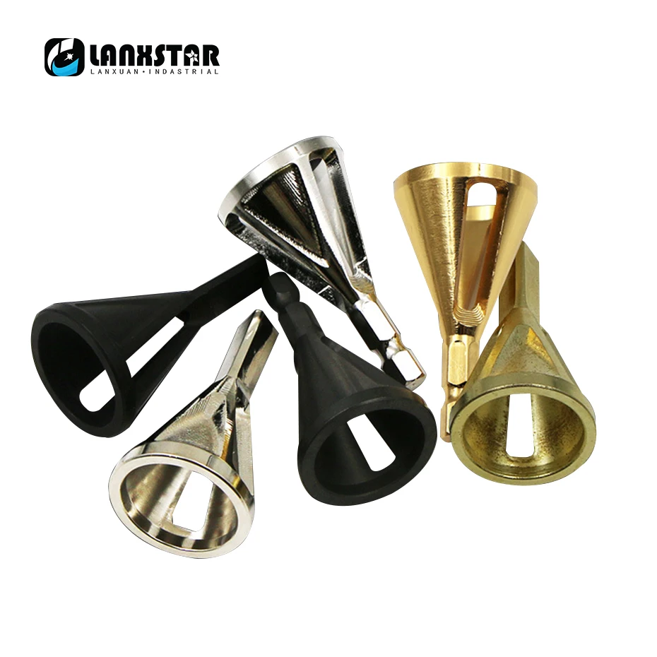 

Lanxstar Deburring Outer Chamfer Grinding Angle Trimming Deburring For Collet Electric Drill Tool New Chamfering Tool