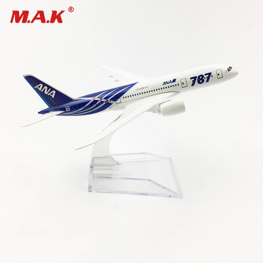 Недорогие модели игрушек 1/400 литые японские авиакомпании ANA Боинг 787 модель