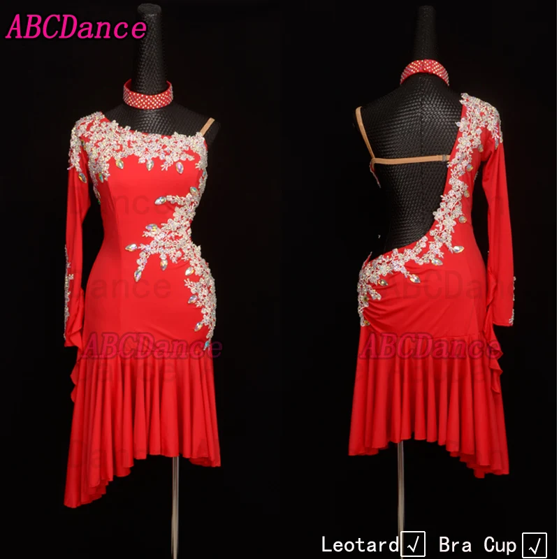 Latin Dance Dress Rumba dancewear Jive ballroom dance clothes Rumba