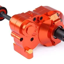 CNC сплав металла три секции деления полный diff коробка передач комплект подходит HPI km ROVAN Baja 5B 5 T 5SC king motor truck 85242