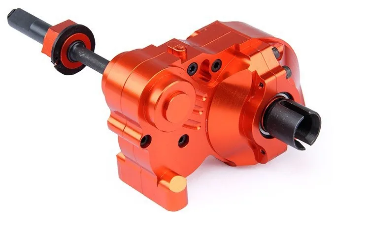 CNC alloy metal Three Sections of fission complete diff gear box set fit HPI KM ROVAN Baja 5B 5T 5SC king motor truck 85242 cnc alloy metal three sections of fission complete diff gear box set fit hpi km rovan baja 5b 5t 5sc king motor truck