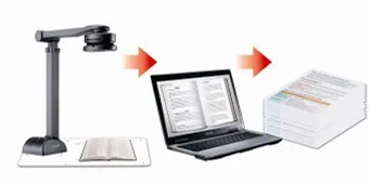 Eloam S1000 HD 10 MP A4 портативный USB сканер для документов камера визуальный Презентер 3651*2738 CMOS PDF