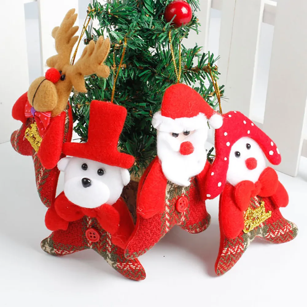 Christmas Decoration Pendant Xmas Party Gifts Home Decor Ornament Wall Sticker Decor Christmas Decorations For Home C20111