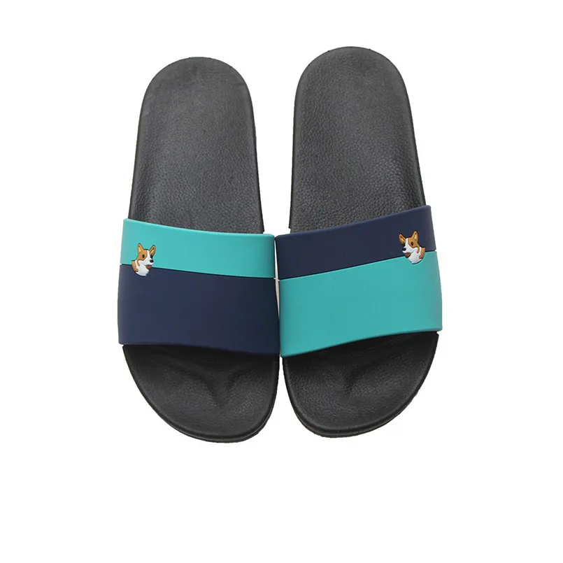 

Men's Fashion Casual Mix Colors Outdoor Anti-skidding Beach Shoes Home Slippers Mans footwear terlik kapcie Slides 40jy12