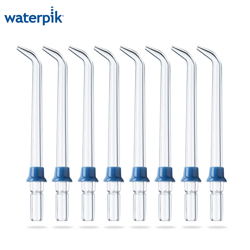 Телесный Waterpik 8 шт. JT-70E аксессуары для гигиены полости рта Стандартный аксессуар струйные наконечники Замена для WP-100 WP-450 WP-250 - Цвет: Телесный