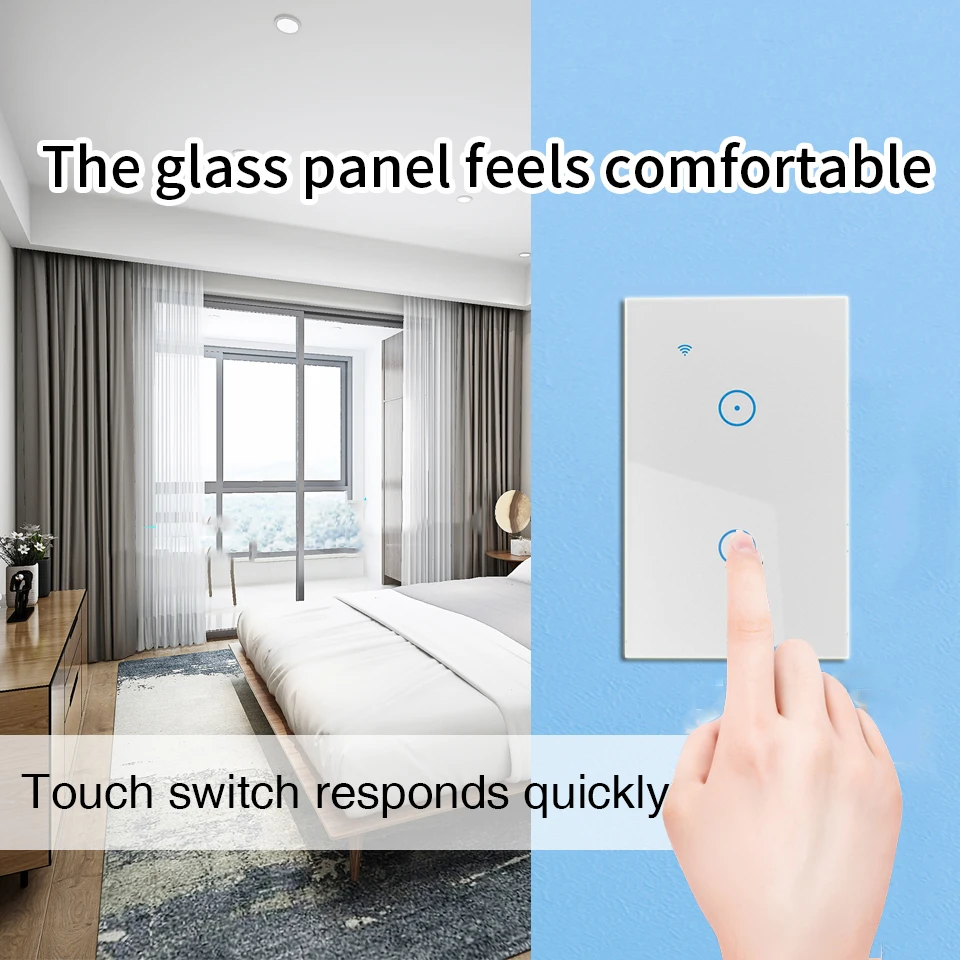 Glass panel touch switch3