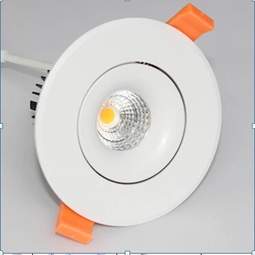 

Free shipping AC100-240V 10W Recessed led downlight bulbs CRI 80+ CREE COB downlight