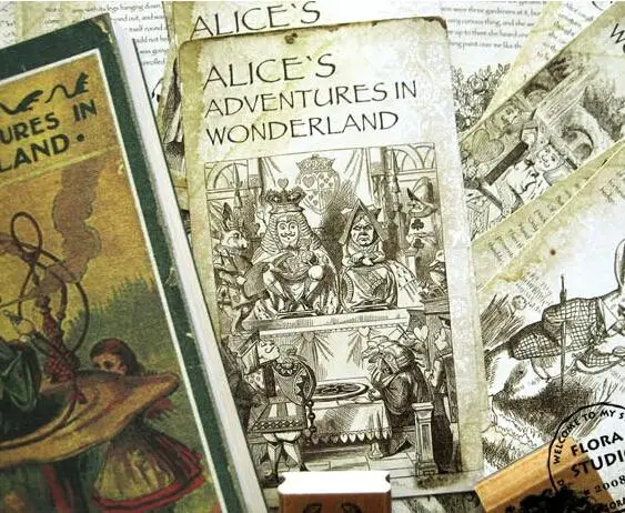 20 шт./компл. Винтаж стиль Приключения Алисы в стране чудес открытка набор поздравительных открыток